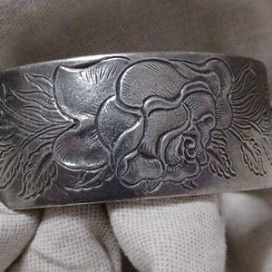 Salisbury pewter cuff bracelet